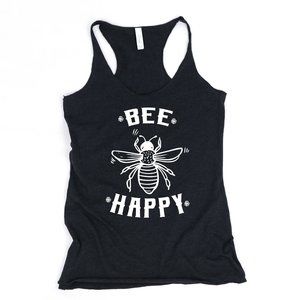 Cute Racerback Tank Top Womens Tank Top Bumble Bee